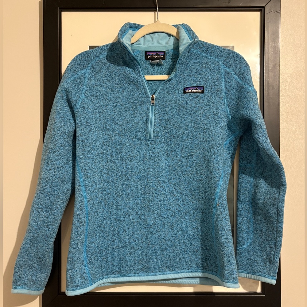 Patagonia Better Sweater Quarter Zip Fleece Pullover